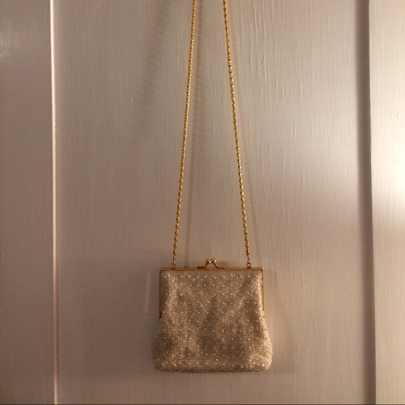 unknown Handbags - Vintage Crossbody Beaded Purse